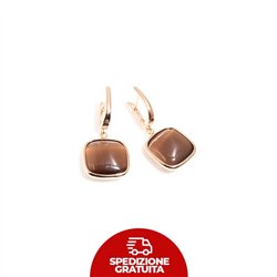 Orecchini Laguna Classici Marrone