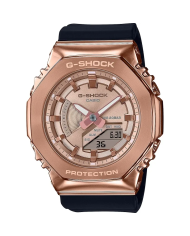 Orologio CASIO G-SHOCK OAK METAL COVERED COMPACT - PINK GOLD SERIE Donna