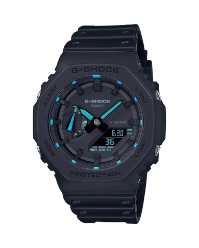 Orologio CASIO G-SHOCK OAK - Neon Blue Index Uomo
