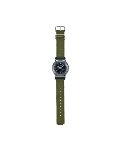 Orologio CASIO G-SHOCK OAK  METAL COVERED - UTILITY SERIE KHAKI GREEN Uomo