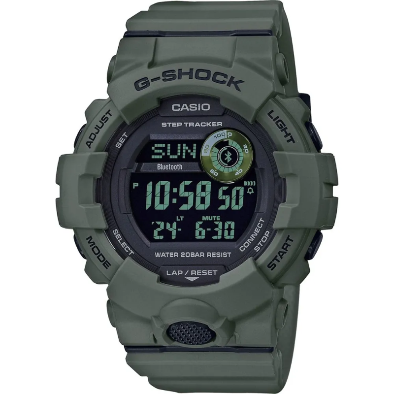 Orologio CASIO G-SHOCK G-SQUAD Step Tracker BluetoothÂ® - UTILITY COLOR SERIE Uomo