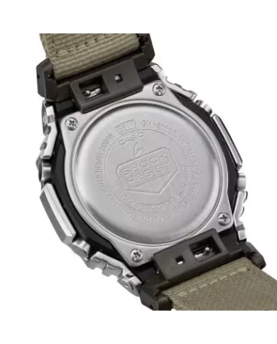 Orologio CASIO G-SHOCK OAK  METAL COVERED - UTILITY SERIE KHAKI BEIGE Uomo