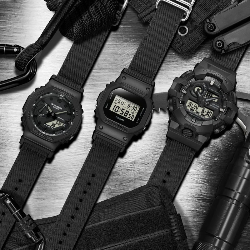 Orologio CASIO G-SHOCK THE ORIGIN - BLACK CORDURA ECO FABRIC STRAP SERIE Uomo