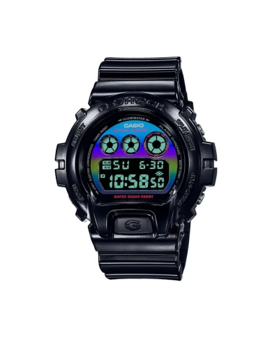 Orologio CASIO G-SHOCK OVERSIZE - VIRTUAL BLACK RAINBOW SERIE ***SPECIAL PRICE*** Uomo