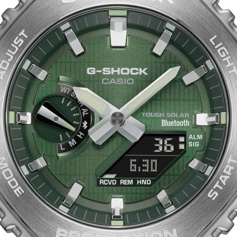 Orologio CASIO G-SHOCK G-STEEL TOUGH SOLAR BluetoothÂ® - GREEN Uomo