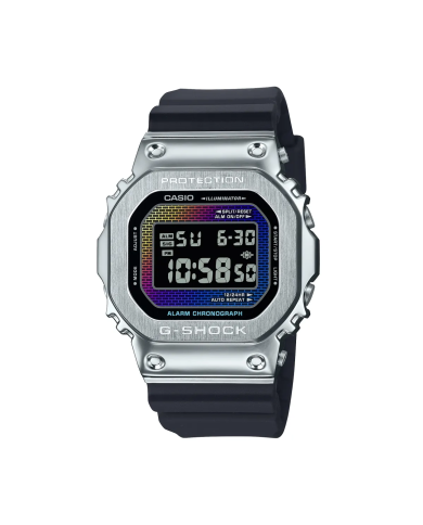 Orologio CASIO G-SHOCK THE ORIGIN METAL COVERED -  RAINBOW BRICK WALL SERIE Uomo