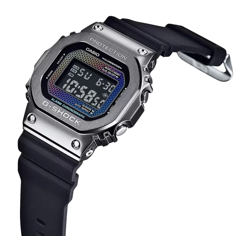 Orologio CASIO G-SHOCK THE ORIGIN METAL COVERED -  RAINBOW BRICK WALL SERIE Uomo