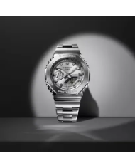 Orologio CASIO G-SHOCK OAK G-STEEL CLASSIC SILVER Uomo