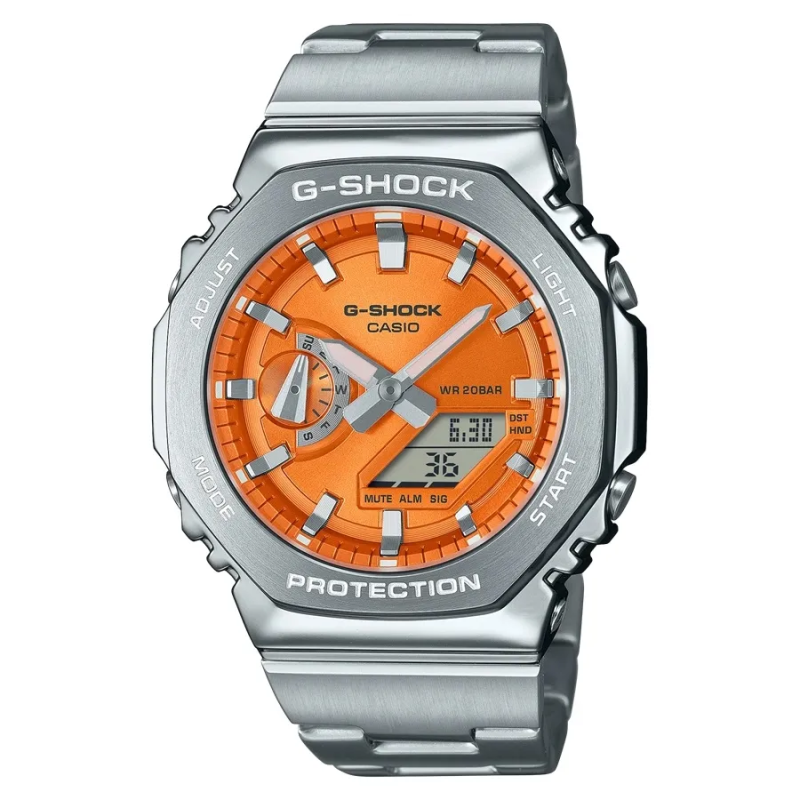 Orologio CASIO G-SHOCK OAK G-STEEL VIVID ORANGE Uomo