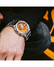 Orologio CASIO G-SHOCK OAK G-STEEL VIVID ORANGE Uomo