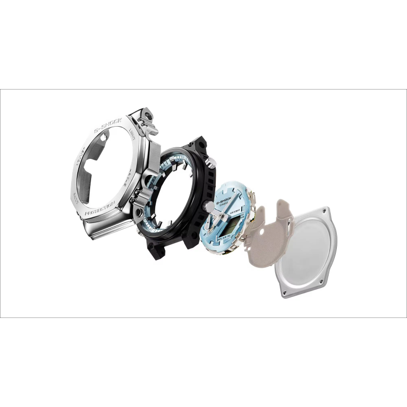 Orologio CASIO G-SHOCK OAK G-STEEL - LIGHT BLUE Uomo