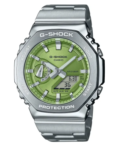 Orologio CASIO G-SHOCK OAK G-STEEL LIME GREEN Uomo