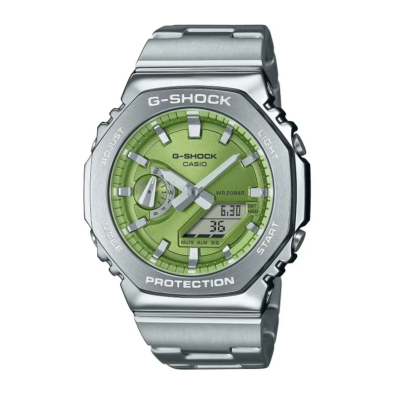 Orologio CASIO G-SHOCK OAK G-STEEL LIME GREEN Uomo
