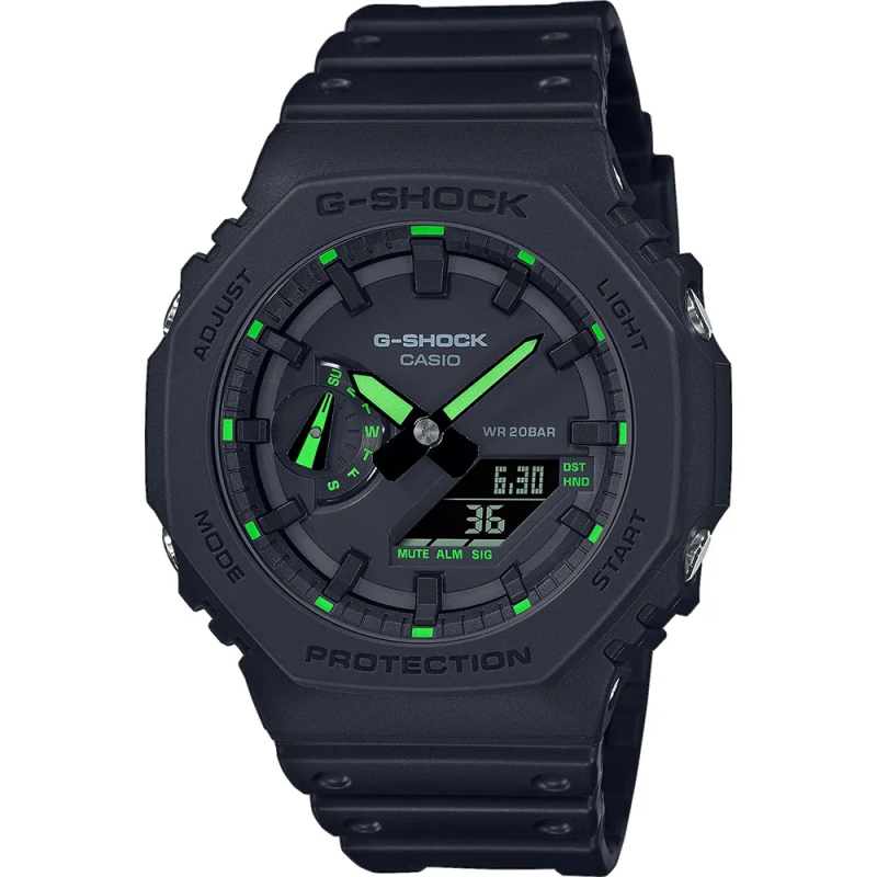 Orologio CASIO G-SHOCK OAK - Neon Green Index Uomo