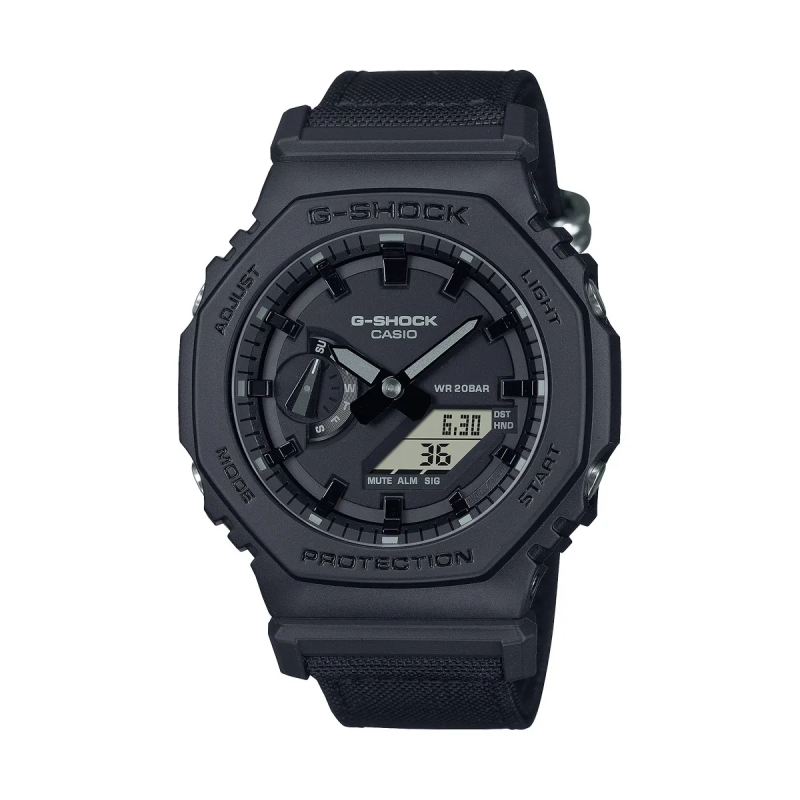 Orologio CASIO G-SHOCK OAK BLACK CORDURA ECO FABRIC STRAP Uomo