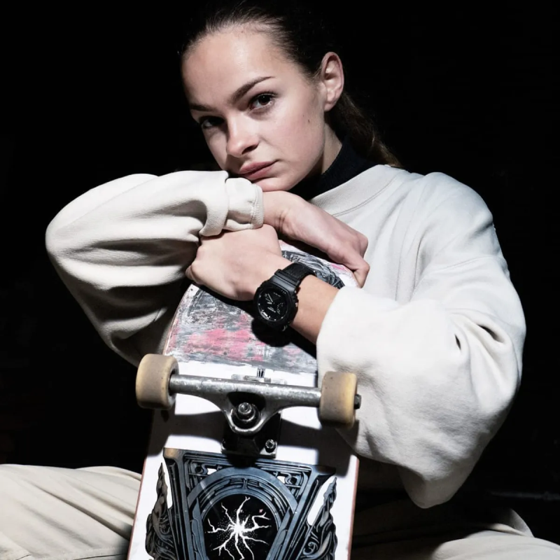 Orologio CASIO G-SHOCK OAK BLACK CORDURA ECO FABRIC STRAP Uomo