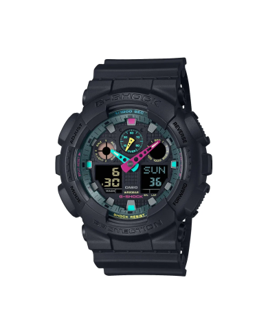 Orologio CASIO G-SHOCK OVERSIZE - MATTE FLUO SERIE - BLACK Uomo