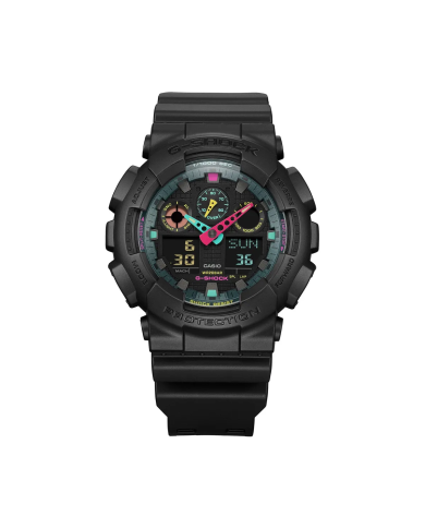 Orologio CASIO G-SHOCK OVERSIZE - MATTE FLUO SERIE - BLACK Uomo