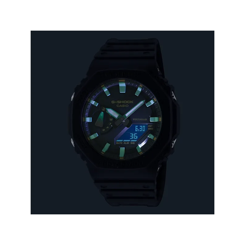 Orologio CASIO G-SHOCK OAK BLACK & RUST SERIE Uomo