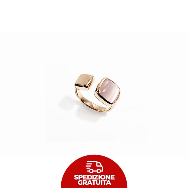 Anello Laguna Dadi rosa