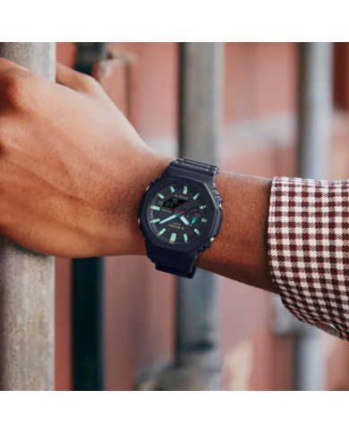 Orologio CASIO G-SHOCK OAK BLACK & RUST SERIE Uomo