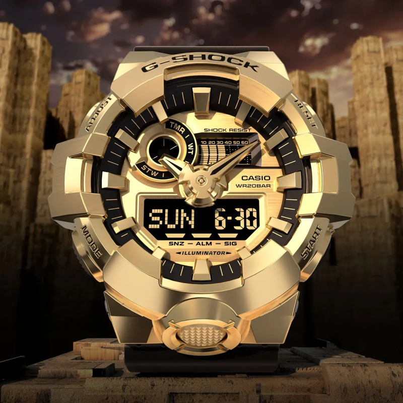Orologio CASIO G-SHOCK G-STEEL BOLD GOLD Uomo