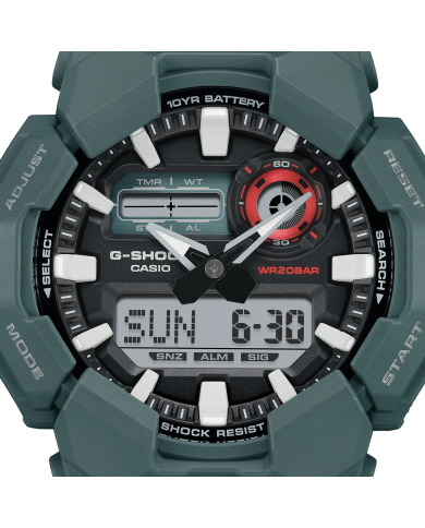 Orologio CASIO G-SHOCK NEW RUGGED BASIC Analog-Digital 10-Year Battery Uomo