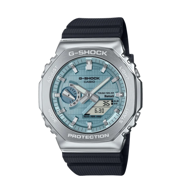 Orologio CASIO G-SHOCK G-STEEL BluetoothÂ® - LIGHT BLUE Uomo