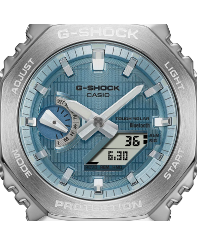 Orologio CASIO G-SHOCK G-STEEL BluetoothÂ® - LIGHT BLUE Uomo