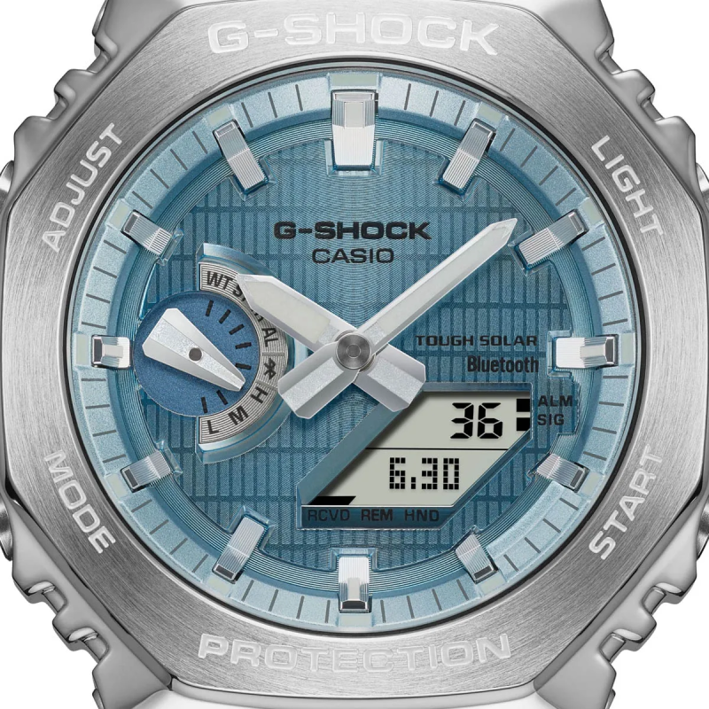 Orologio CASIO G-SHOCK G-STEEL BluetoothÂ® - LIGHT BLUE Uomo