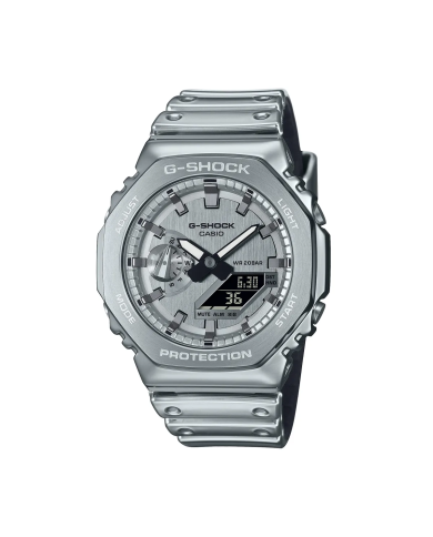 Orologio CASIO G-SHOCK G-STEEL - FINE METALLIC SERIES - SILVER Uomo