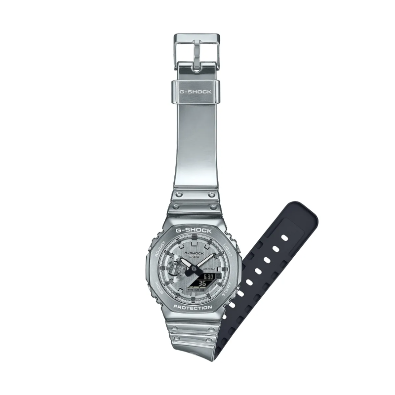 Orologio CASIO G-SHOCK G-STEEL - FINE METALLIC SERIES - SILVER Uomo