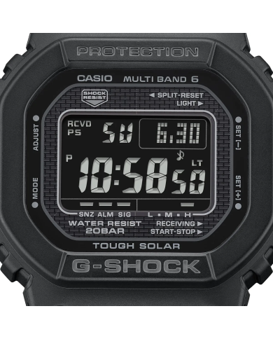 Orologio CASIO G-SHOCK THE NEW ORIGIN Multiband 6 - TOUGH SOLAR - FULL BLACK Uomo
