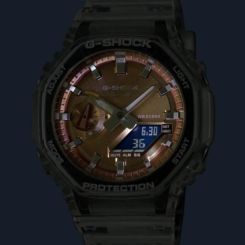 Orologio CASIO G-SCHOCK BRIGHT METALLIC - LIGHT BLUE Uomo