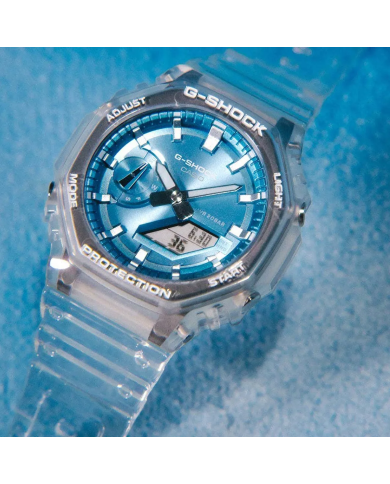 Orologio CASIO G-SCHOCK BRIGHT METALLIC - LIGHT BLUE Uomo