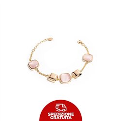 Bracciale Laguna Dadi rosa