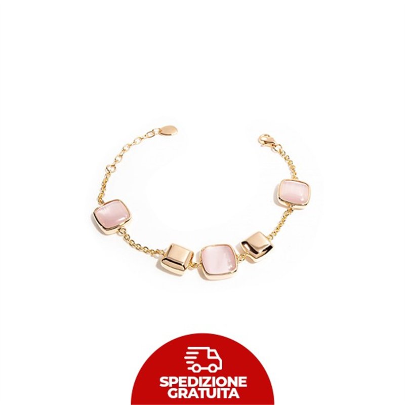 Bracciale Laguna Dadi rosa