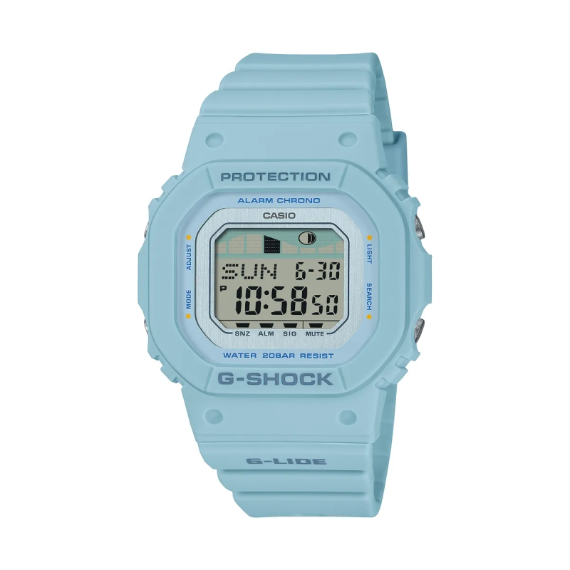 Orologio CASIO G-SHOCK G-LIDE Mid-Blue - SURF TIDE GRAPHS Uomo