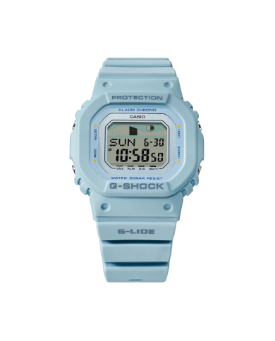 Orologio CASIO G-SHOCK G-LIDE Mid-Blue - SURF TIDE GRAPHS Uomo