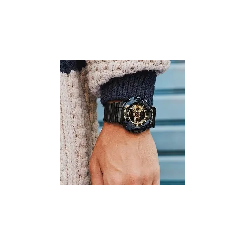 Orologio CASIO G-SHOCK GS-BASIC - BLACK ADN GOLD SERIES Uomo