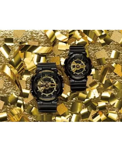 Orologio CASIO G-SHOCK GS-BASIC - BLACK ADN GOLD SERIES Uomo