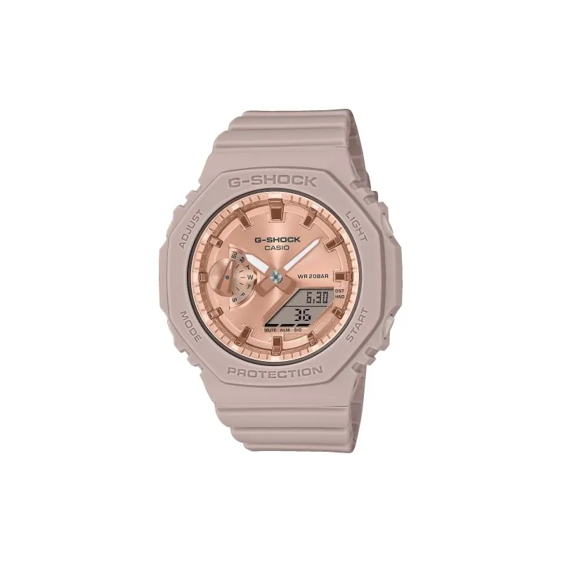Orologio CASIO G-SHOCK OAK COMPACT - METALLIC DIAL SERIE - PINK Unisex