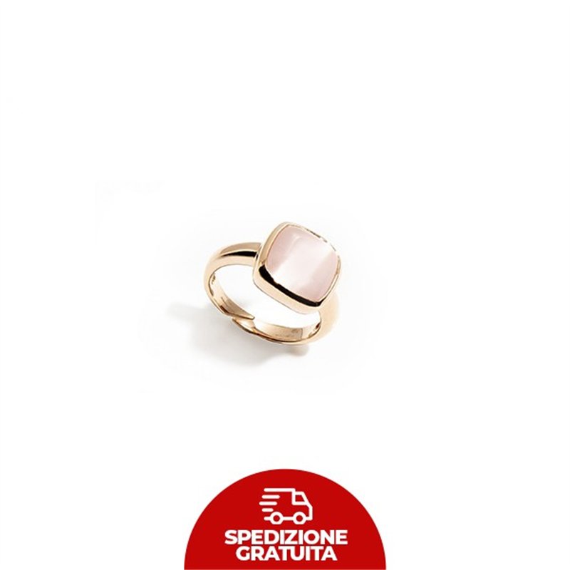 Anello Laguna Dadi rosa