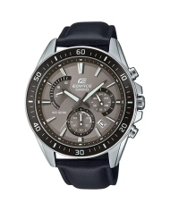 Orologio CASIO EDIFICE RETROGRADE CHRONOGRAPH XL LEATHER - TAN BLACK Uomo