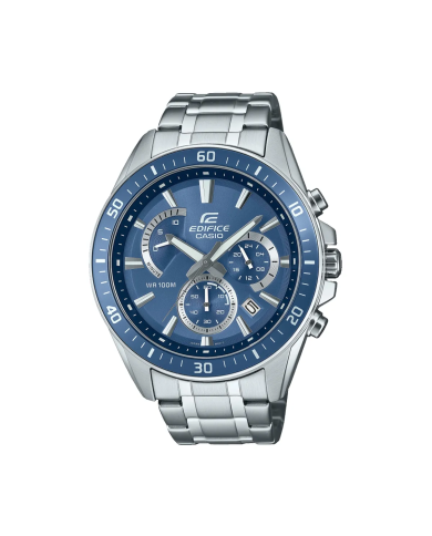 Orologio CASIO EDIFICE RETROGRADE CHRONOGRAPH XL - BLUE AVIO Uomo