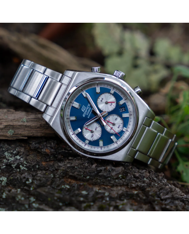 Orologio CASIO EDIFICE MOTORSPORT CHRONOGRAPH BLUE Uomo