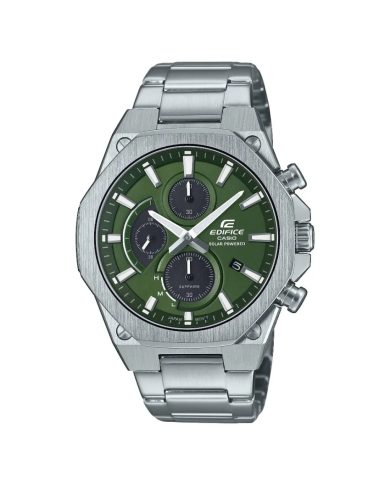 Orologio CASIO EDIFICE CHRONOGRAPH SLIM SAPPHIRE - GREEN New! Uomo