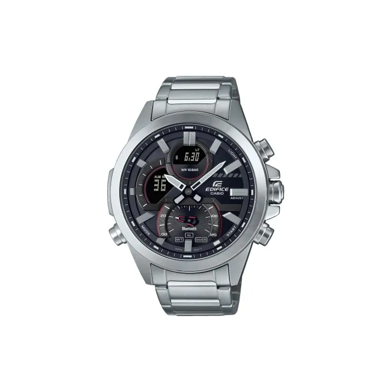 Orologio CASIO EDIFICE SUPER ILLUMINATOR BluetoothÂ® BLACK Uomo