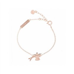 Bracciale Angelo a correre rosa