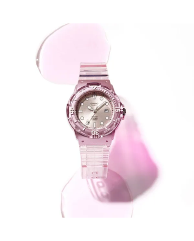 Orologio CASIO COLLECTION LADY DIVER - TRANSLUCID PINK Donna
